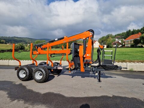 MTM Forest 10T S 10to 7,70m Kran Druckluft Zentralrohrrahme 3