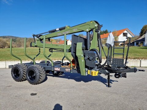 MTM 11T Rückewagen 8,10m Kran Kranwinde Eigenölverso