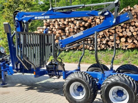 Sonstige SR 8 Rückewagen Forstkran 6500 Auflaufbremse