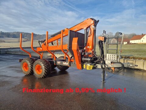 MTM 10T 10to 9,20m Kran Druckluft Doppelrohrrahmen