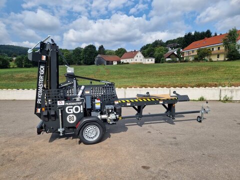 Pilkemaster GO 30cm 13PS Benzinmotor Sägespaltautomat Förder