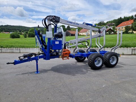 Scandic ST-8 10,5t 7,9m Kran 550kg Hubkraft Druckluft Un