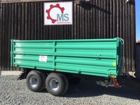 MS 13t Druckluft 40 Kmh Tandem Kipper