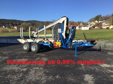 Scandic ST-8 7,9m Kran 550kg Hubkraft Auflauf Hydr. Brem