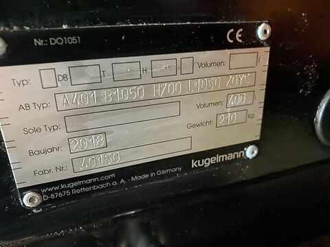 A401 B1050 H700 L1050 Z0Y5 3