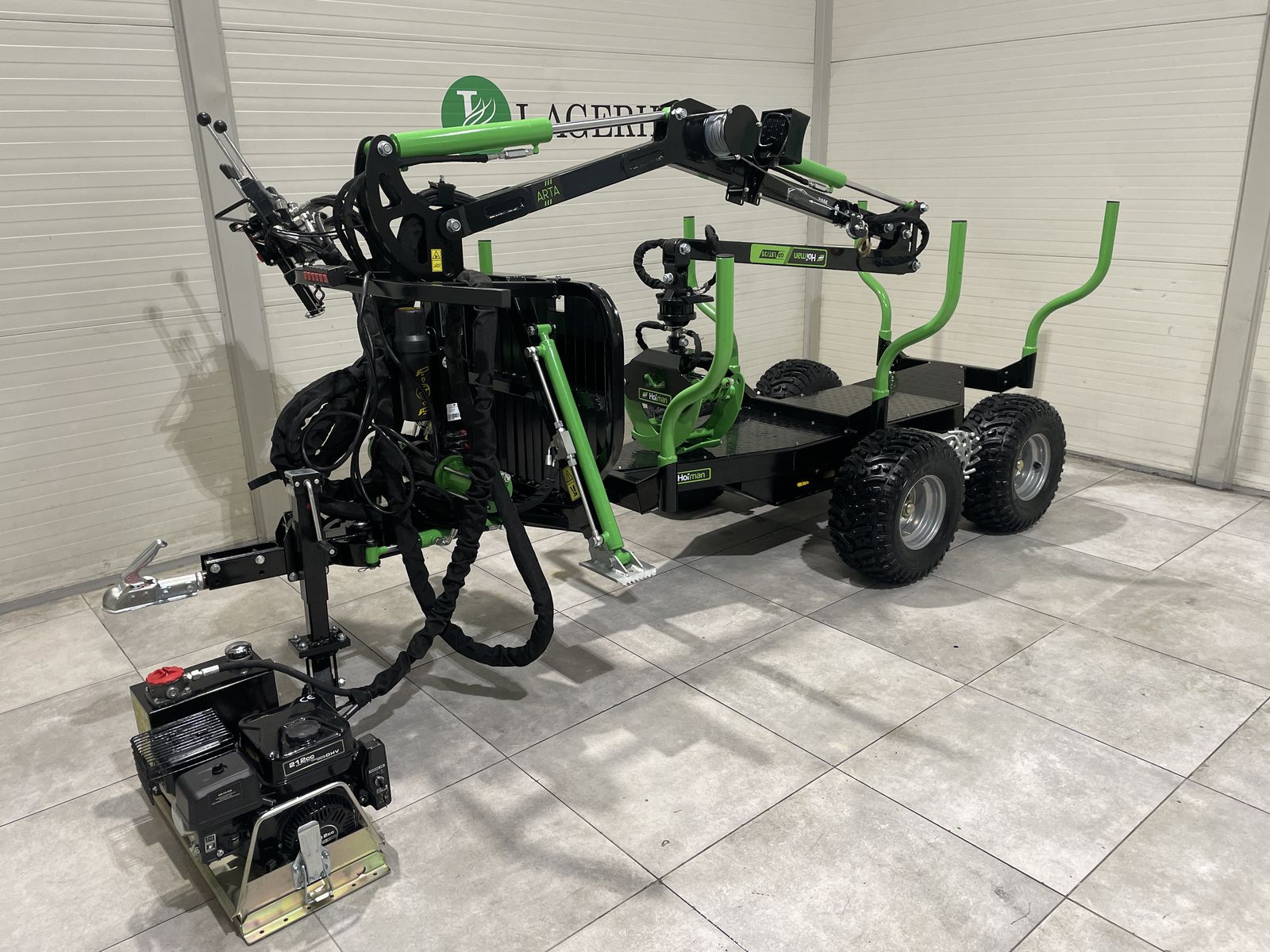 Hofman ARTA GP 1.5T mit 3,5m Kran NEU 2