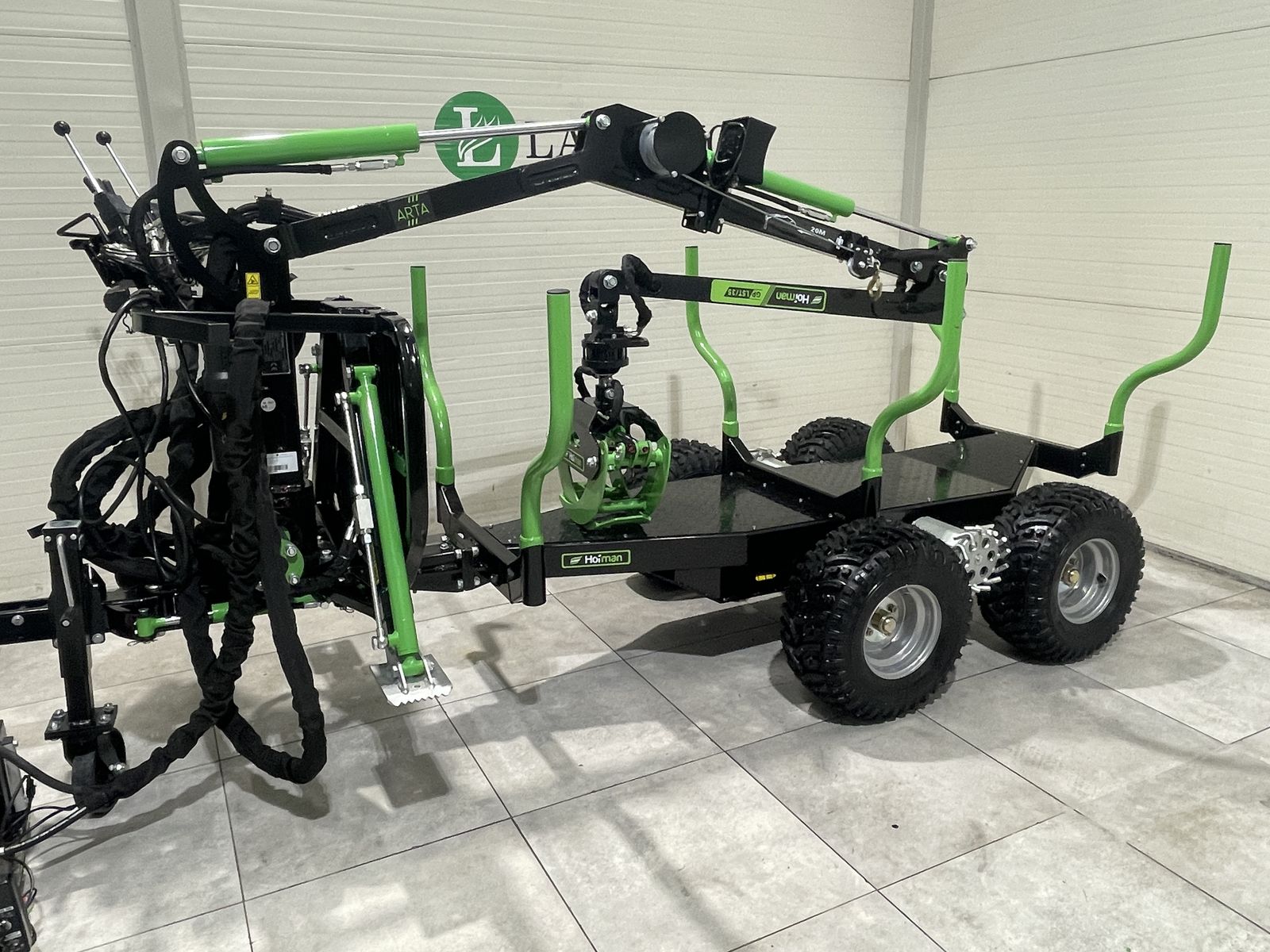 Hofman ARTA GP 1.5T mit 3,5m Kran NEU 3