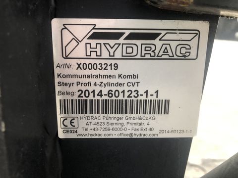 Hydrac Anbauplatte für Steyr Profi CVT 4-Zyl