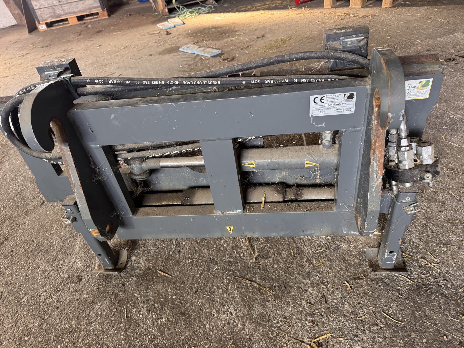 Bressel & Lade Seitenverschub hydraulisch 3