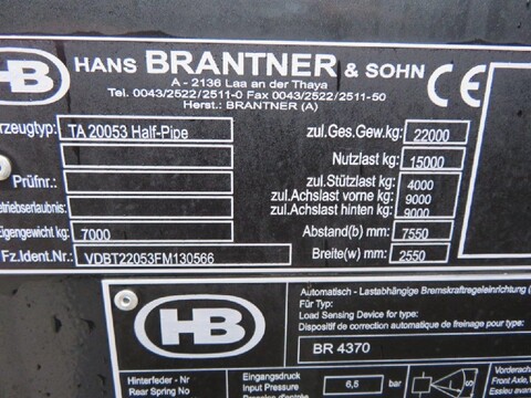 Brantner TA 20053 Halfpipe