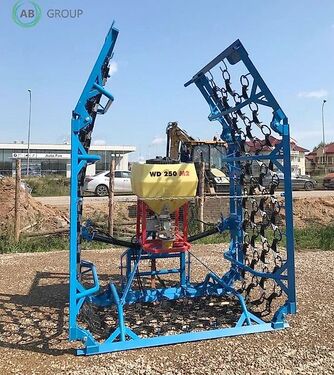 Intertech Włóka łąkowo-polowa 8m + Siewnik poplonów