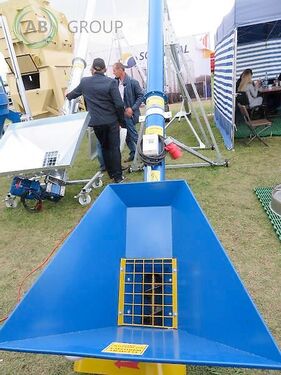 przenośnik ślimakowy z koszem PSD 6 2