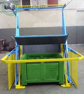 stacjonarna wywrotnica skrzyniopalet WS/DW 3