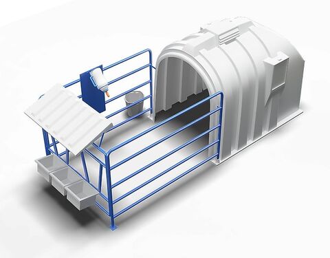 Budka dla cieląt M2 2