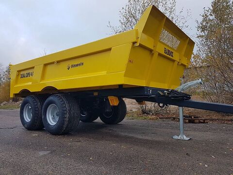 Przyczepa budowlana 9,5 t 2