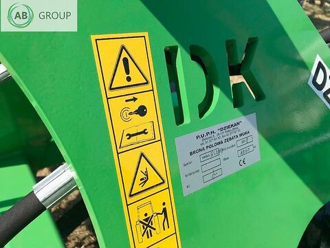 składana hydraulicznie brona łąkowa WUKA 5m 5C20 2