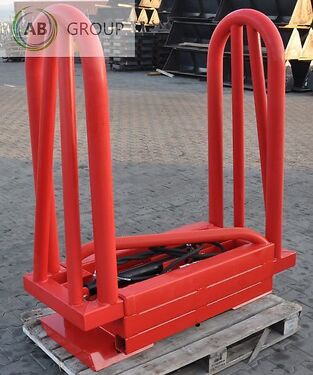 Metal-Technik square bale grab