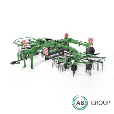 Intertech zgrabiarka dwukaruzelowa ZKD 800, GZD01