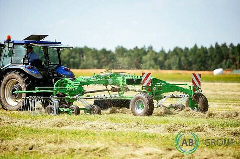 Intertech zgrabiarka dwukaruzelowa ZKD 800, GZD01 3