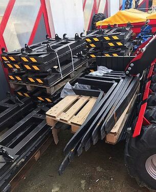 Sonstige Widły do palet 1.2m z euroramką - DOSTĘPNE OD RĘ
