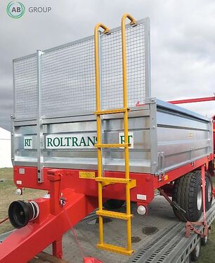 Rozrzutnik obornika 6 t Roltrans N 250/3 LEO 2