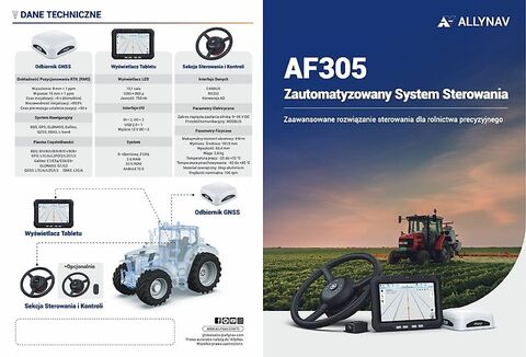 Zestaw sterowania siewnikiem Allynav 3