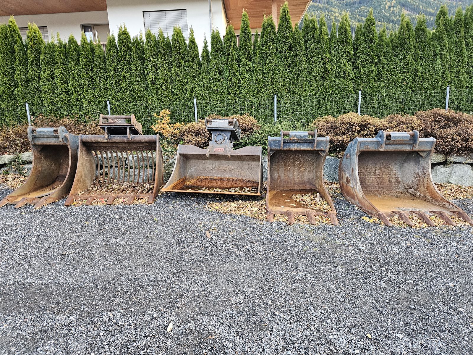 Geel Löffelset und Hydraulikhammer  2