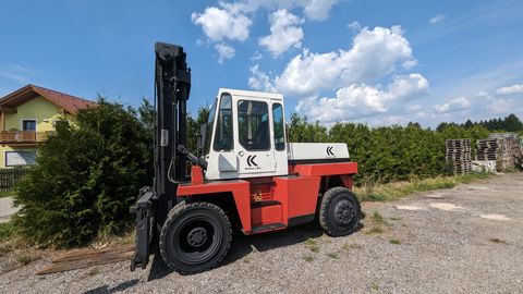Kalmar 8 tonnen Diesel Duplex& Seitenschieber, Zinkenve