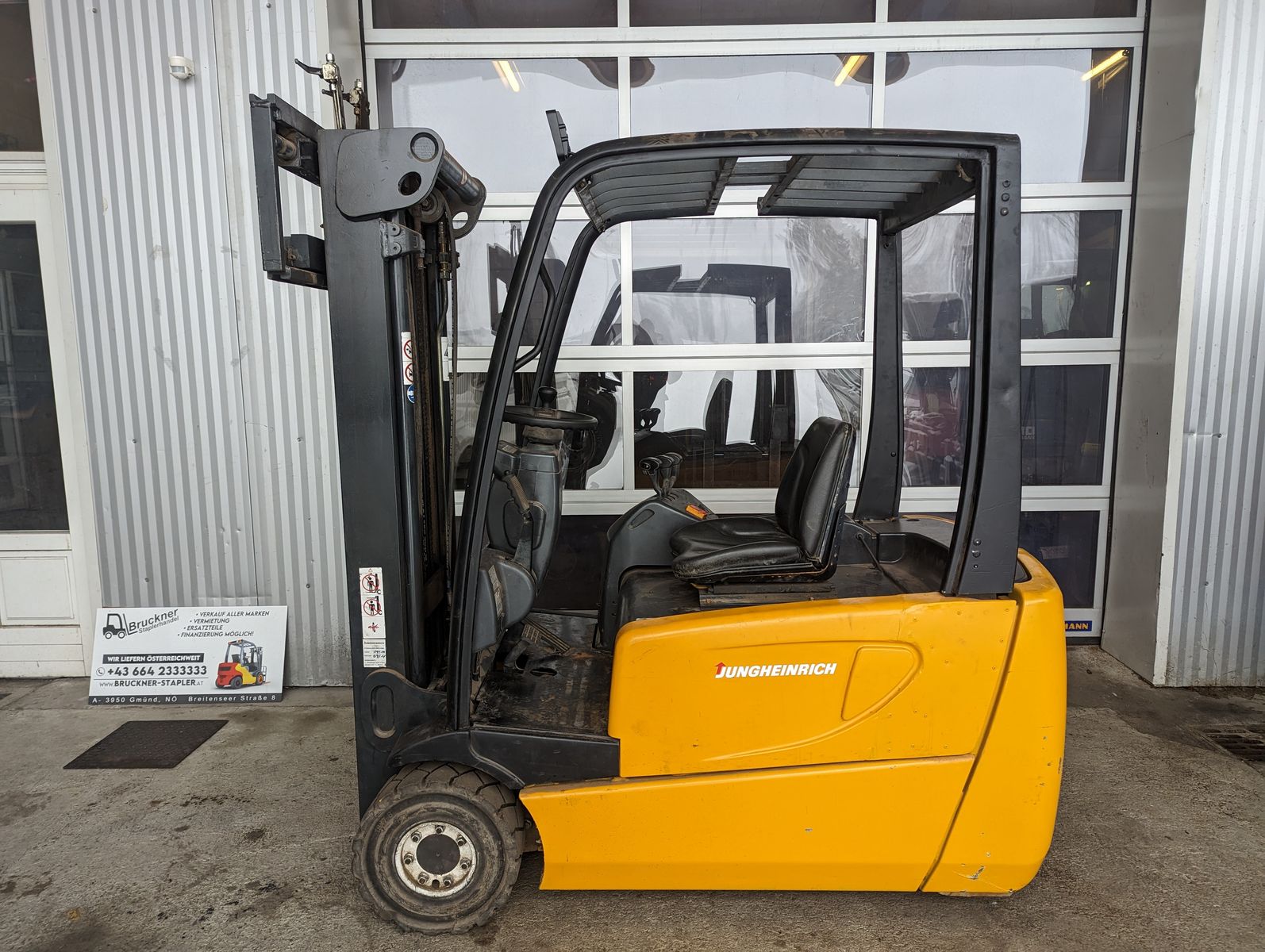 Jungheinrich 1,6 tonnen Elektro Triplex & SS,  1