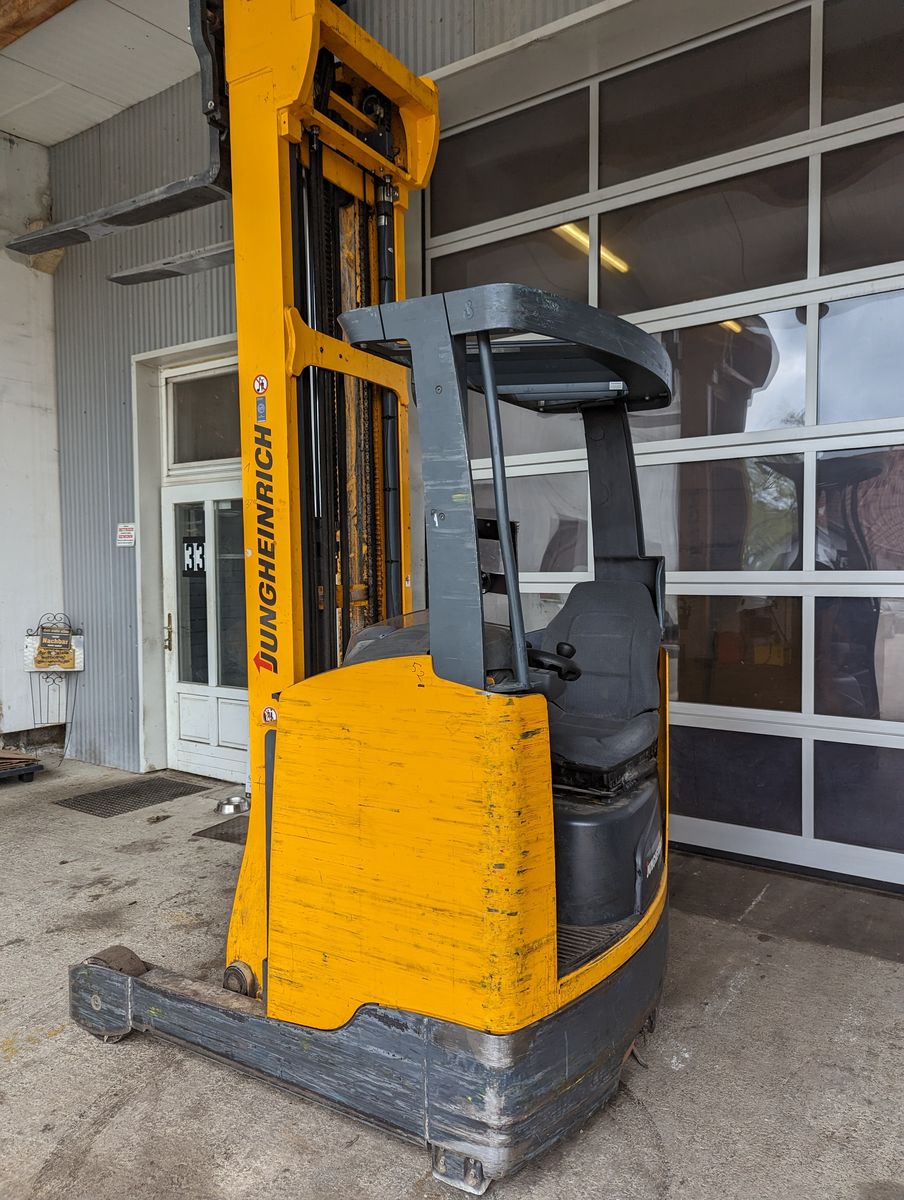 Jungheinrich 1,4 tonnen Elektro Triplex & ETV 214, Kabine 2