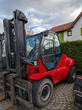 Manitou 7 tonnen Diesel Duplex & Seitenschieber, Zinkenv