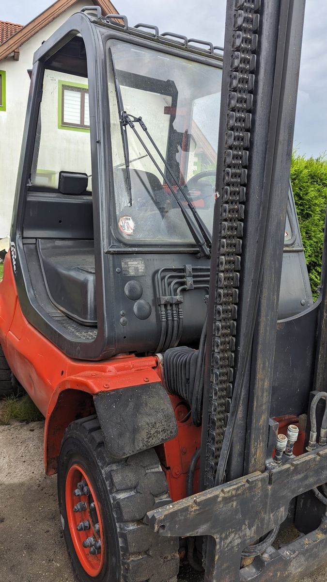 Linde 3,5 tonnen Diesel Duplex & Seitenschieber und Zi 2