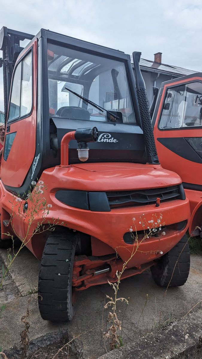 Linde 3,5 tonnen Diesel Duplex & Seitenschieber und Zi 3