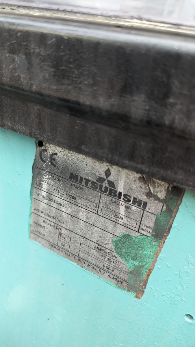 Mitsubishi 2,5 tonnen Diesel Duplex & SS, ZV 3