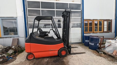 Linde 2,5 tonnen Elektro Duplex& Seitenschieber und Zi