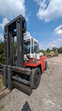 Kalmar 8 tonnen Diesel Duplex& Seitenschieber, Zinkenve