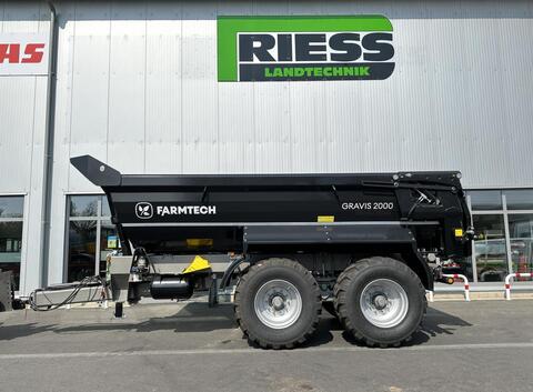 Farmtech GRAVIS 2000 Hardox BLACK EDITION