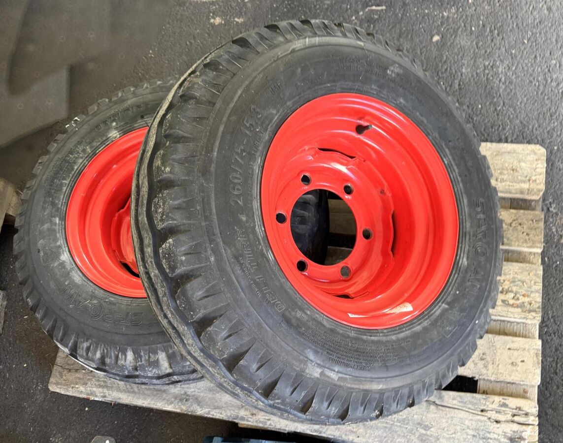 260/75-15.3  10.0/75-15.3 STARCO Kpl.-Räder 2