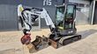Bobcat E26 - POWERTILT - 3X BUCKETS - 2020 YEAR - 1240 