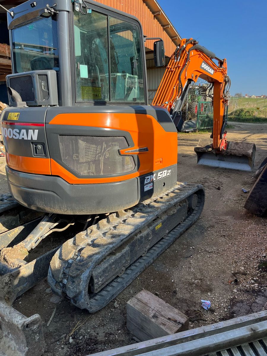 Doosan DX50Z-7 - POWERTILT - 2022 YEAR - 320 HOURS 3