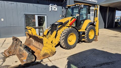 CAT 444F2 - 2017 YEAR - 4X BUCKETS - 6890 HOURS - AC