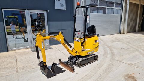 JCB 8008 CTS - 2X BUCKETS - 825 WORKING HOURS