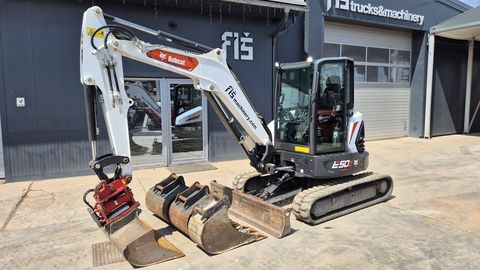 Bobcat E50Z - POWERTILT - 1465 HOURS - 4X BUCKETS - 202