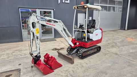Takeuchi TB216 - 2019 YEAR - NEW TRACKS - 3X BUCKETS