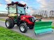 Mitsubishi Kleintraktor Fieldtrac Räumfahrzeug Schneeschild