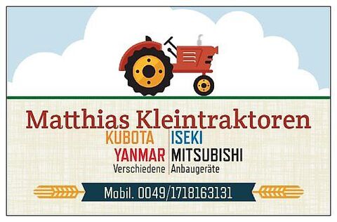 Mitsubishi Neuer Kleintraktor Fieldtrac 918 kein Kubota Ise 2