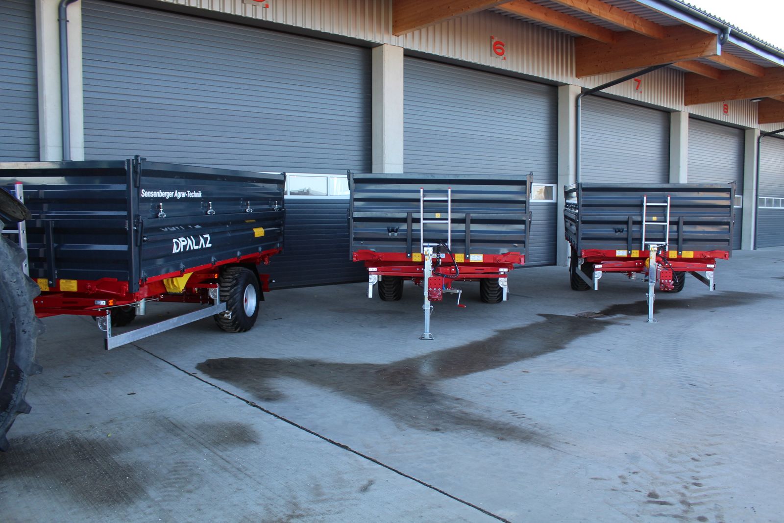 Palaz Einachskipper - Dreiseitenkipper 8,5 Tonnen 3