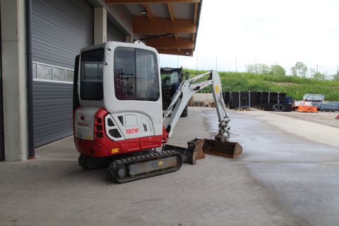 Takeuchi TB 216 - Minibagger - Powertilt - 2022