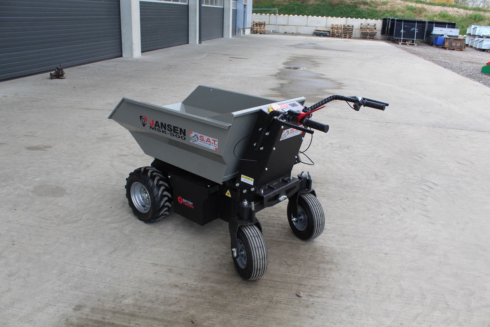 Motorschubkarre Jansen MSK-500,1000 Watt Elektro 2