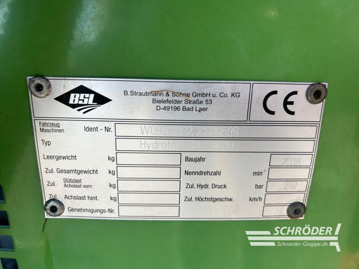 Strautmann HQ 2500 PLUS 3